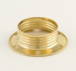 Brass Shade Ring for SES E14 Light Bulb Lamp holders with Threaded sleeve 27mm
